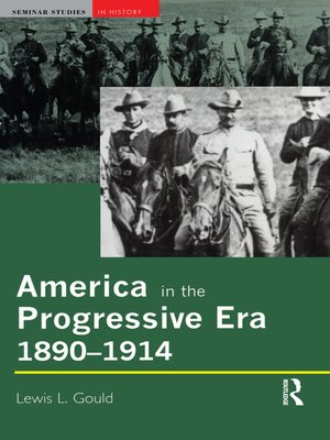 cover image of America in the Progressive Era, 1890-1914